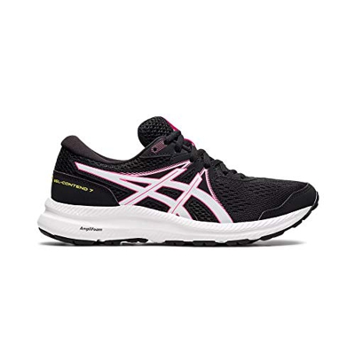 ASICS Gel-Contend 7, Zapatillas para Correr Mujer, Black Hot Pink, 39 EU