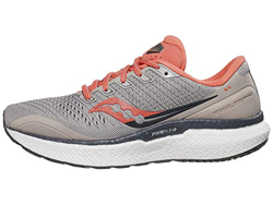 Saucony Triumph 18, Zapatillas para Carreras de montaña Mujer, Moon Rock/Coral, 39 EU en oferta