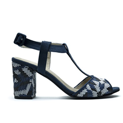 NAE Kamila Blue - Sandalias Veganas para Mujer (41 EU) características