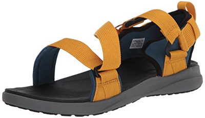 Columbia Sandal, Sandalia para Hombre, Azul (Petrol Blue, Golden Yellow 403), 41 EU