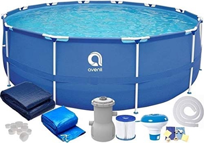 Avenli Frame Pool Piscina Desmontable Tubular Pool 305x76 cm - con filtros y Bomba