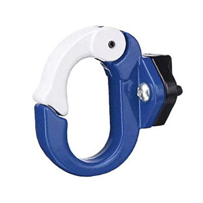 Garra Casco Bolsas Scooter Eléctrico Gancho De Suspensión Delantera Bolsas Accesorios Para Xiaomi M365 Scooter Eléctrico Negro (azul)