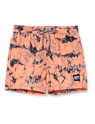 Superdry Volley Swim Short Pantalones Cortos, Naranja (Coral Tie Dye 3gc), M para Hombre características