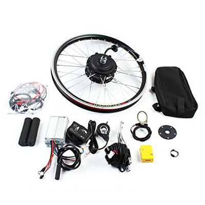 OU Best Choose - Kit de conversión de bicicleta eléctrica de 20 pulgadas, 36 V, 250 W, 48 V, 1000 W, tamaño 36V 250W, tamaño de rueda 20.0
