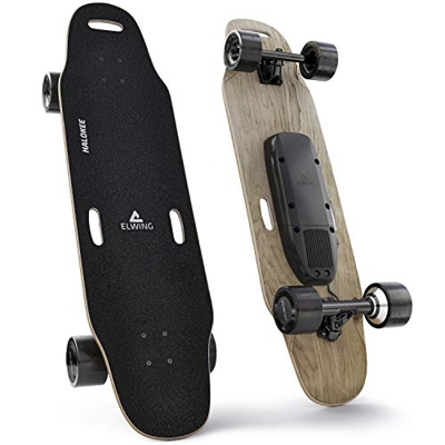 Elwing Boards - Skateboard Eléctrico Modular - Powerkit Halokee Sport - Motor Doble 38Km/h - Batería de Larga duración 30 Km - IP65 a Prueba de Agua y