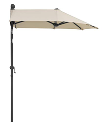 Schneider Salerno Mezzo - Sombrilla para balcón (150 x 150 cm), Color Natural en oferta