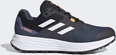 Adidas TERREX Two Flow Trailrunning-Schuh Crew Navy/Crystal White/Screaming Orange