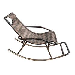 Acan Tumbona Mecedora de Mimbre Color marrón Oscuro características