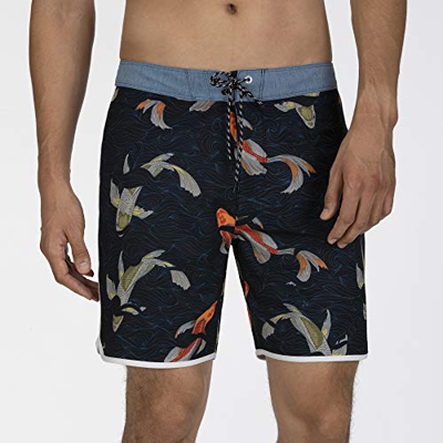 Hurley M Phtm Koi 18' Bañador, Hombre, Black, 36