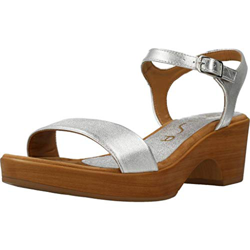 Unisa Sandalias Chanclas Mujer Irita 20 para Mujer Plateado 38 EU en oferta