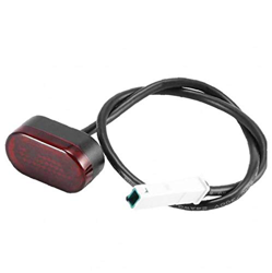 Scooter Eléctrico Reemplazo Cola Parte Trasera Luz De Freno Luz Negro De Accesorios De Repuesto para Xiaomi M365 en oferta