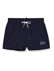 Superdry Sorrento Swim Short Pantalones Cortos, Azul (Nautical Navy 09s), L para Hombre características