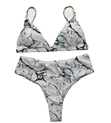 Bikini 2 Piezas Traje De Baño De La Correa De Impresión del Leopardo De La Torcedura De Las Mujeres del Traje De Baño De Tankini para El Baño en oferta