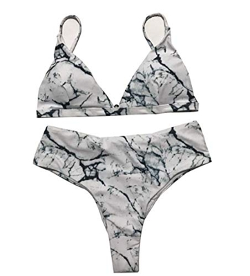 Bikini 2 Piezas Traje De Baño De La Correa De Impresión del Leopardo De La Torcedura De Las Mujeres del Traje De Baño De Tankini para El Baño