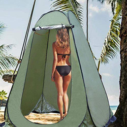 Camping WC BOOD Tienda Pop Up Privacy Ducha Tienda Camping Camping Tienda Tienda Tienda Cambio de vestuario Lluvia Shelter con ventana con bolsa de tr características