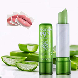 Set 2 Lipstick pintalabios mágico 99% Aloe Vera. Barras de labios hidratante duradero. Cambia de color con la temperatura 2unidades precio