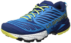 La Sportiva Akasha Trail Running Calzado para Hombre, Azul (Sulphur), 43 EU en oferta