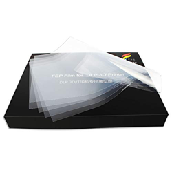 Toaiot - Película de liberación FEP 200 x 140 mm, grosor 0,1 mm, para impresora 3D UV, lámina de alta resistencia a la transmisión Wanhao D7 DLP Photo precio