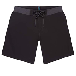 O'NEILL PM Solid Freak Boardshorts Bañador, Hombre, Black out, 28 características
