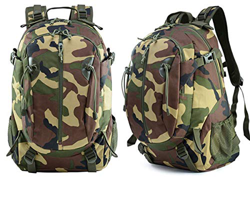 AHWZ Mochila de Camuflaje 30l Hombres Deportes Mochila Bolsa de Senderismo para Acampar,JungleCamouflage en oferta