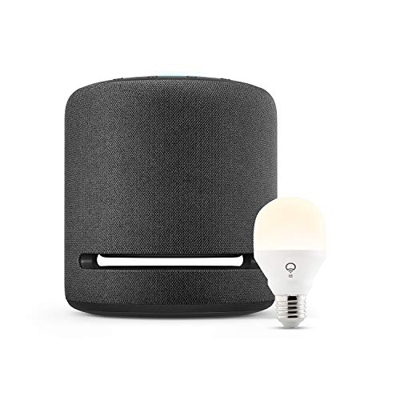 Echo Studio + bombilla inteligente LIFX Blanco