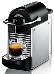 Cafetera Nespresso De'Longhi Pixie EN 125.S Plata características