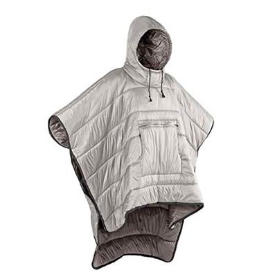 Wing Honcho Poncho - Sudadera con Capucha y ponible para la Ropa de Abrigo - Saco de Dormir de Camping para el Invierno, Clima Extremo/Impermeable/A P