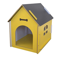 thematys Perrera de Madera para Perros I Casa para Perros para Uso Interior y Exterior I Lugar para Dormir a Las Mascotas I Resistente a la Intemperie precio