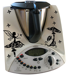 Pegatinas para Thermomix TM31 – Cuento diseño hada con seta en oferta