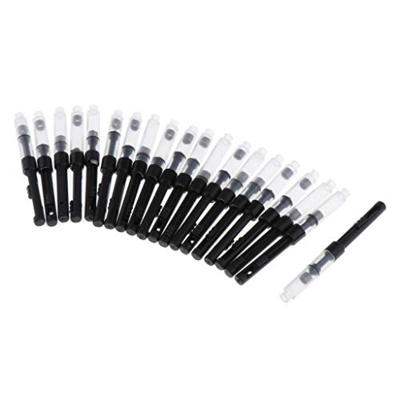 Adaptador Convertidor De Pistón De Tinta De 20 Piezas - Tamaño Universal Para La Mayoría De Las Marcas De Plumas Estilográficas - Acción Giratoria Par