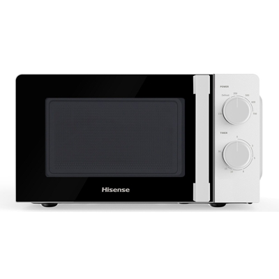 Hisense - Microondas H20MOWS1H Con Capacidad De 20 Litros Blanco