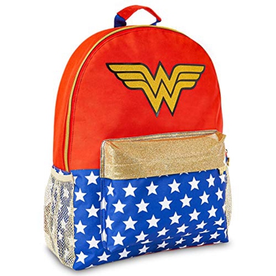 DC Comics Mochilas Mujer Casual de Wonder Woman, Regalos para Mujer Niñas