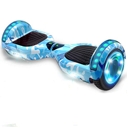 HappyBoard Hoverboard 6.5'' Patinete Eléctrico Bluetooth Monopatín Scooter autobalanceado, Ruedas de Skate con luz LED, Motor Bluetooth de 700W para n características