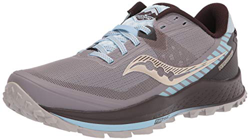Saucony Women's Peregrine 11 Trail Running Shoe, Zinc/Sky/Loom, 8 precio