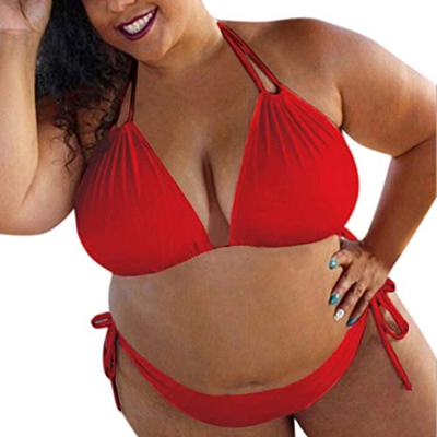 Sylar Bikini Mujer 2019 Push Up Bikinis Mujer Tallas Grandes Traje De Baño Mujer Dos Piezas Ropa De Playa Señoras Triángulo Color Sólido Bañadores De 