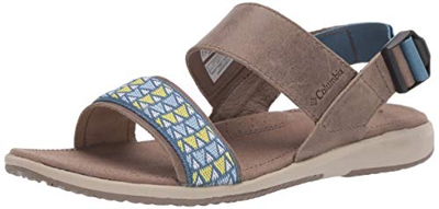 Columbia Solana, Sandalias Mujer, Azul (Wet Sand, Steel), 41 EU