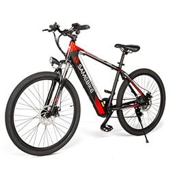 Coolautoparts Bicicleta Eléctrica 250W 30km/h de 26 Pulgadas Hombres Adultos/Bicicleta de Montaña Carretera/e-Bike 36V 8AH Batería de Litio Shimano 7  características
