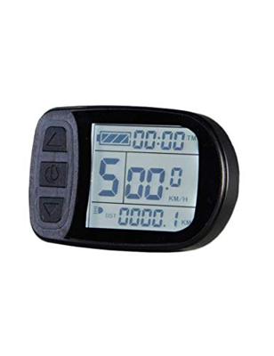 bmc-world | Pantalla KT-LCD5, ordenador de a bordo, pantalla LCD, iluminada, multifunción, conector Julet de 5 pines, bicicleta eléctrica, 24 V/36 V/4