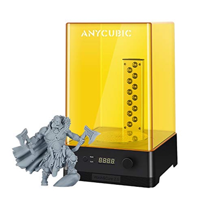 ANYCUBIC Wash&Cure Machine 2.0 para LCD DLP SLA Resina Impresora 3D 2 en 1 Curado Rápido UV Giratorio y Estación de Lavado para 405nm/356nm Mars Photo