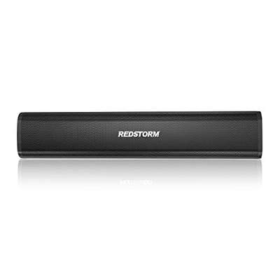 REDSTORM Barra de sonido para TV con subwoofer integrado, Bluetooth, 4K UHD, Dolby Digital, DTS, DTS Virtual, entrada óptica.