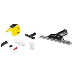 Kärcher Limpiadora de Vapor Manual SC1 (1.516-300.0) + Boquilla para limpieza de cristales (2.863-025.0) en oferta