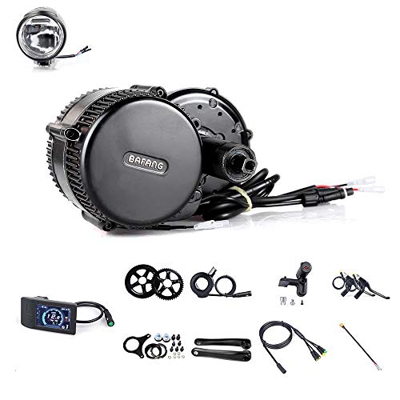 Bafang BBS01B 36V 350W Kit Mid Drive Juego de conversión de Bicicleta eléctrica Kit de Motor Central Kit de Accesorios Kit de componentes de Ebike par
