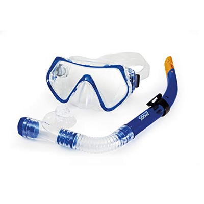 Zoggs Gafas y Tubo de Snorkel, Unisex, Azul, Adulto