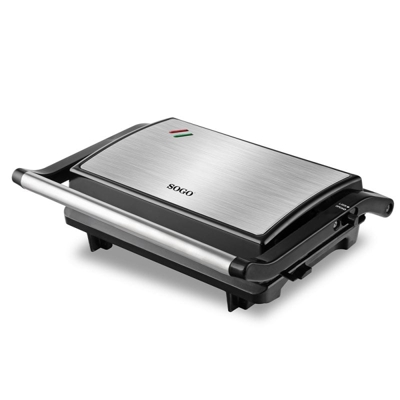 Sogo Plancha Grill de 2 Rebanadas 750W