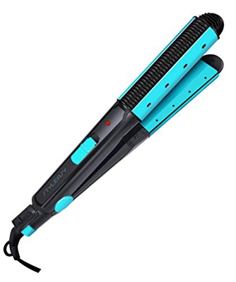 Sytech SYPP22AZ Plancha de Pelo Alisador y Rizador Cerámica Azul