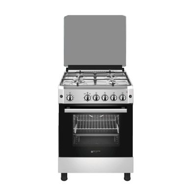 EAS Electric EFG660X Cocina de Gas 4 Zonas + Horno Inox