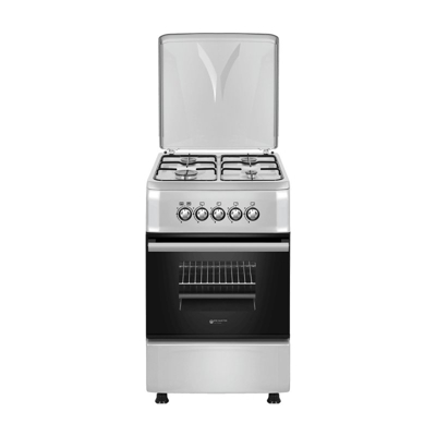 EAS Electric EFG555X Cocina de Gas 4 Zonas + Horno Inox