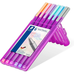 Staedtler Triplus Fineliner Pastel 334 Paquete 6 Rotuladores Colores Pastel precio