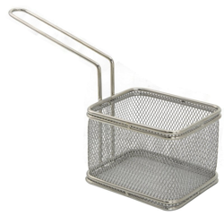 Oryx Cesta para Freír Mini con Mango Acero Inoxidable 10x8x7cm en oferta