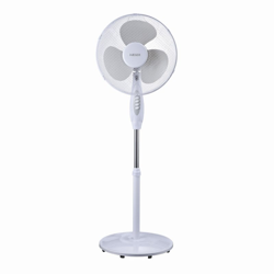 Haeger Round Wind Ventilador de Pie 45W Blanco en oferta